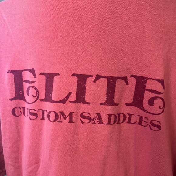 PORT & COMPANY BEACH WASH GARMENT-DYE ELITE CUSTOM SADDLE SZ XL - Picture 5 of 5